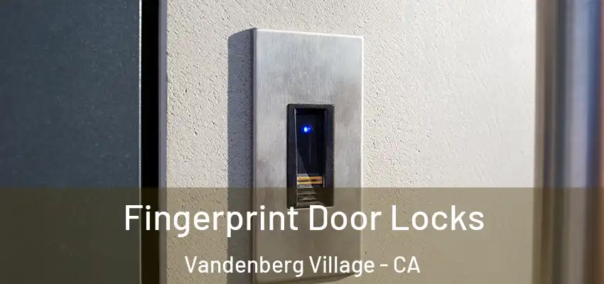 Fingerprint Door Locks Vandenberg Village - CA