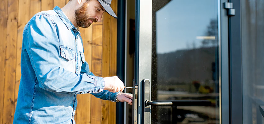 Frameless Glass Storefront Door Locks Replacement in Vandenberg Village, CA